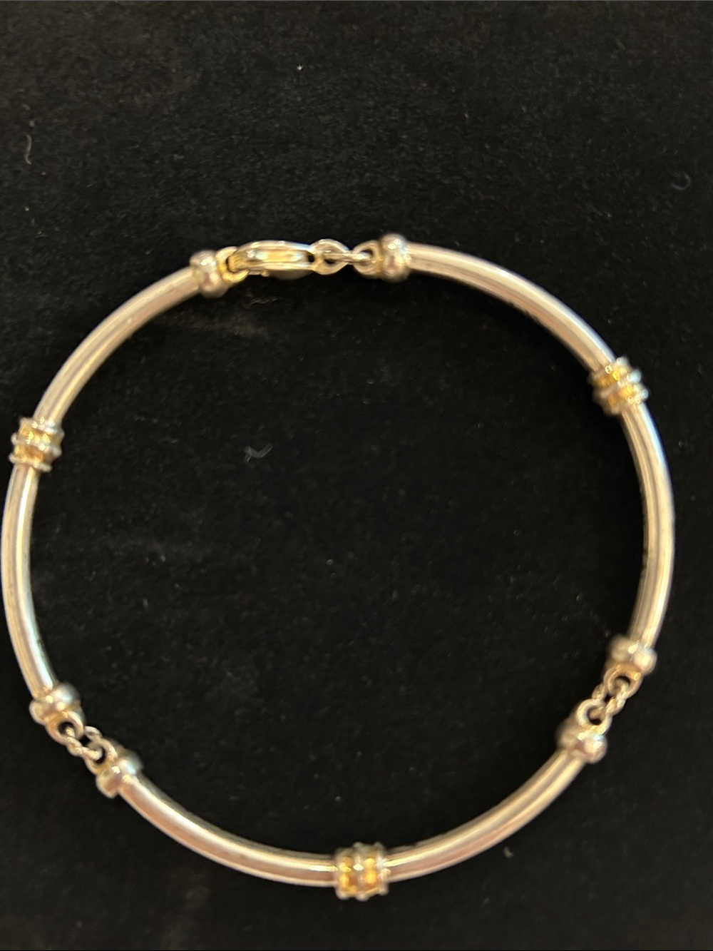 Gold & Silver Multi-Bar Bracelet